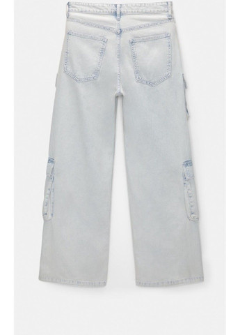 Жіночі штани карго Н&М (57577) XS Блакитні H&M (300934304)