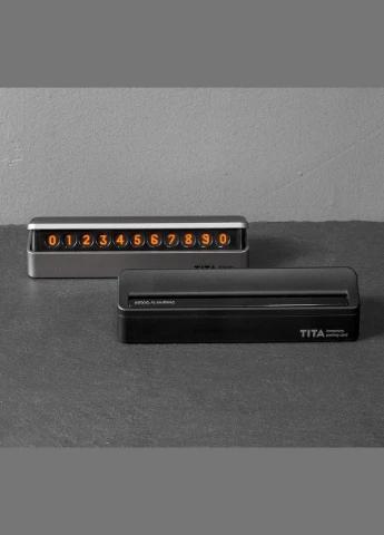 Временная парковочная карта Xiaomi TITA Temporary Parking Card Black No Brand (381003060)