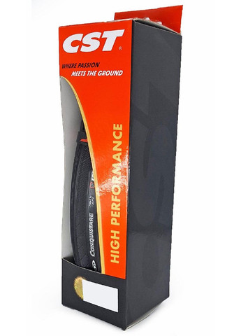 Покрышка складная велосипедная CONQUISTARE C1761 dual EPS shielding 28" (700x23C) слик корд 60 TPI (G0001326) CST (355802947)