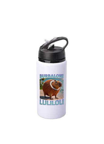 Пляшка для води з друком "Burbaloni Luliloli" (28801) No Brand (351593527)