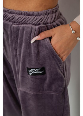 Спортивные штаны велюровые женские на флисе Ager 238R58649-1 (357234513)