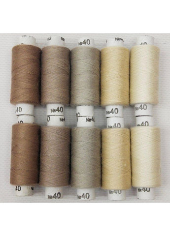 Набір ниток К-36 з градієнтом 40/2 100% поліестер 180м. Plus-plus (352751781)