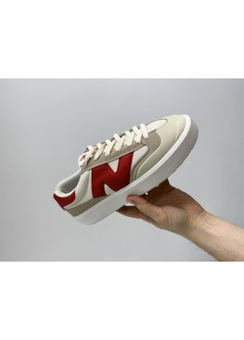 Белые демисезонные кроссовки мужские new balance ct302 white / red нью беланс ct302 No Brand