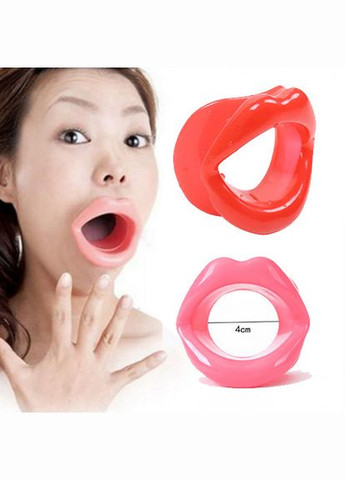 Кляп силіконові губи без ременю бдзм Lips Gag 4 см діаметр внутрішній Рожевий No Brand (303897217)