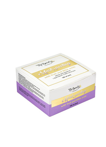 Маска пілінг для обличчя з AHA та BHA кислотами, 100 мл Top Beauty (367990904)