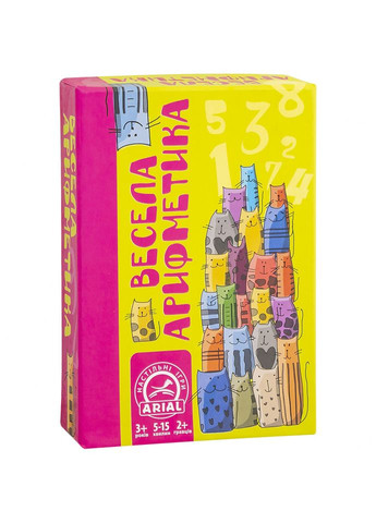 Настольная игра Веселая арифметика 910923 для компании Arial (363267106)