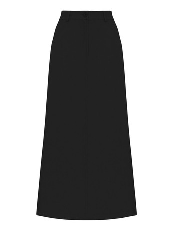 Черная кэжуал однотонная юбка Garne
