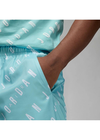 Мужские шорты Essentials Allover Print Poolside Turquoise Air Jordan (366039104)