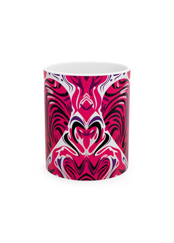 Керамічна чашка з дизайном "Палітра сердець" - 23 No Brand (368671653)