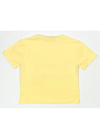 Комбинированный демисезонный набор детской одежды с ромашками (19325-128g-yellow) Breeze