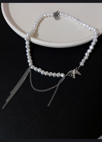 Кольє коротке жіноче з ланцюжками MN0108 DeKolie (338211739)