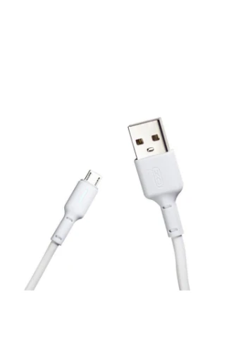 Кабель NB112 USB - micro USB (M/M), 1 м, Білий (NB112-M-WH), USB 2.0, вилка-вилка XO (371633913)