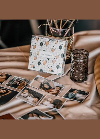 Фотомагниты Полароид набор 6 шт. – Печать Магнитов в Стили Polaroid с Ваших Фото Your Magnets (338861534)