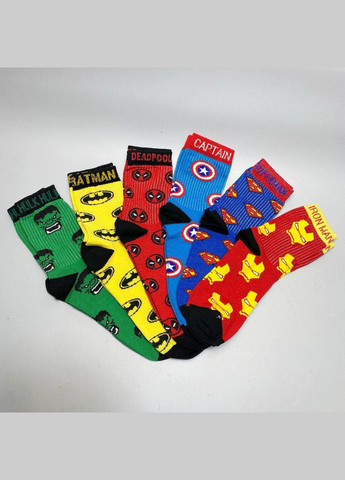 Комбинированные бокс мужских носков 40-45 на 6 пар в подарочной коробке Vakko (307009089)