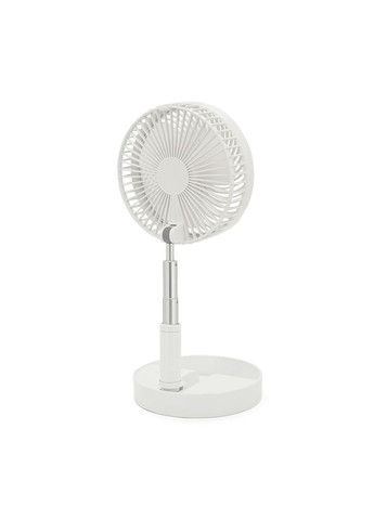 Портативний настільний вентилятор FH-2058, R*195mm, 3 режими, висота до 1м, живлення від 2*18650, Mix Color, Box Voltronic (371388090)