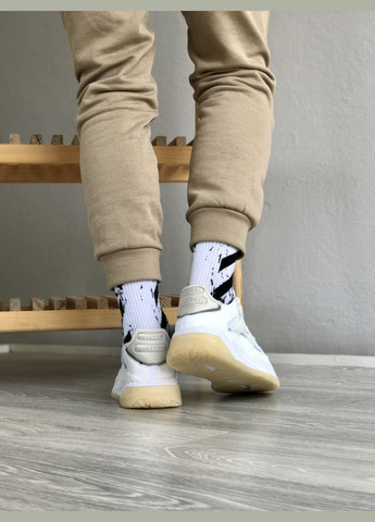 Кросівки жіночі і чоловічі Adidas Niteball white | Адідас Найтбол білі No Brand білі демісезони (307397804)