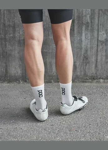 Комбинированные носки велосипедные seize sock short, hydrogen white, l POC (334672797)