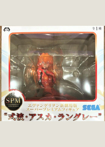 Фігурка Аска Євангеліон Shikinami Asuka Langley LPM Evangelion 16 см WST EV AL 261 Sega (317259170)