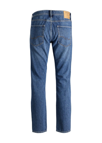Голубые демисезонные свободные джинсы MIKE ORIGINAL MF 123 Tapered fit 12201724 JACK&JONES