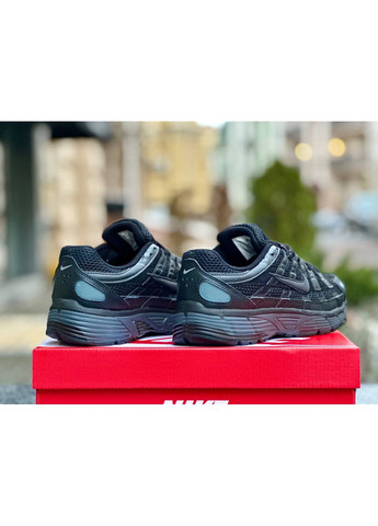КРОССОВКИ ЖЕНСКИЕ NIKE P-6000 BLACK НАЙК П-6000 No Brand чёрные демисезоны (367176592)