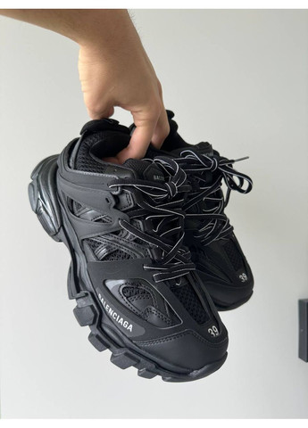 Белые демисезонные кроссовки balenciaga track black 542023 w баленсиага трипл блек No Brand