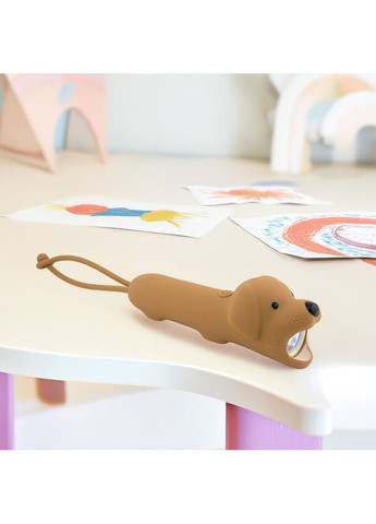 Ліхтарик дитячий силіконовий «Собака» 3,5 Вт Losso (358202150)