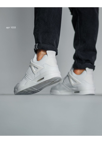 Белые демисезонные кроссовки мужские white No Brand Jordan