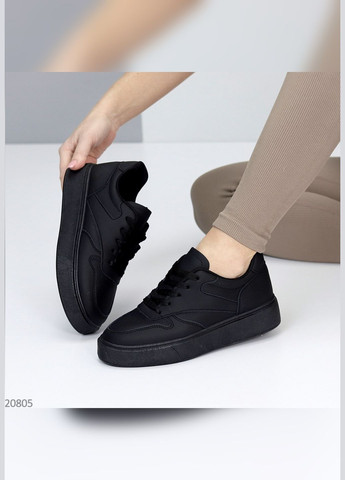 Черные демисезонные невероятные женские кроссовки No Brand