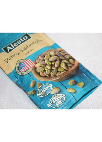 Фісташки без солі та очищені Californian Pistachios (70 г) Alesto (361036640)
