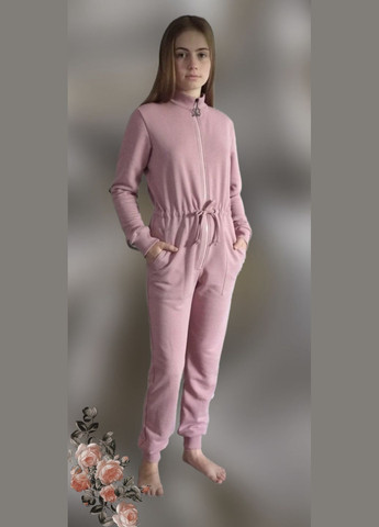 Комбінезон трикотажний рожевий для дівчинки Baby Angel (305411259)