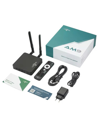 Смарт ТВ приставка 4/64 Гб Smart TV Box S905X5 Android 14 Ugoos AM9 (364275620)