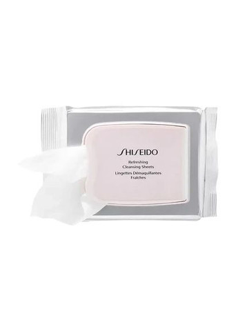 Очищувальні серветки для обличчя Refreshing Cleansing Sheets, 30 шт Shiseido (371789418)