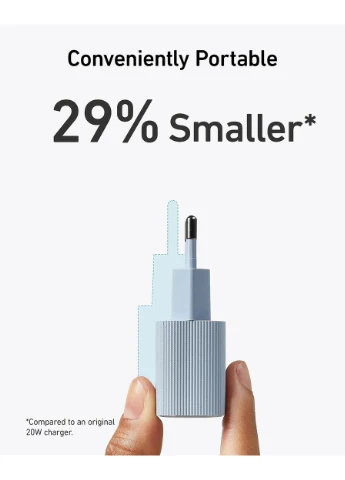 Мережевий зарядний пристрій 30 Вт USB-C чорний Anker (386700724)