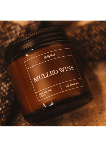 Соевая свеча "Mulled wine" (глинтвейн со специями) MyMood (366577940)