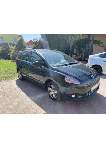 Рейлінги OmsaLine Solid (2 шт, чорні) для Peugeot 5008 2009-2016 рр No Brand (391752578)