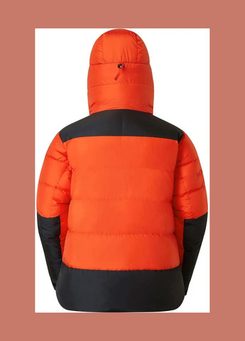 Оранжевая демисезонная куртка apex 8000 down jacket firefly orange Montane