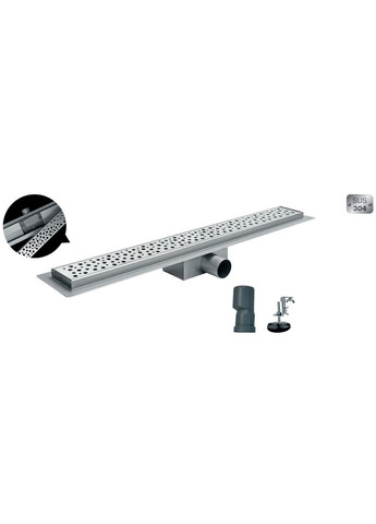 Душовий трап із нержавіючої сталі SUS304 FD20-70x650 (KR4743) KOER (322006399)