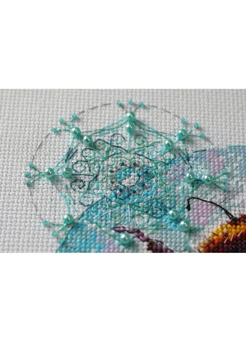 Набір для вишивання хрестиком "Каремельна павутинка" AH-085 22х19 см Abris Art (369167828)