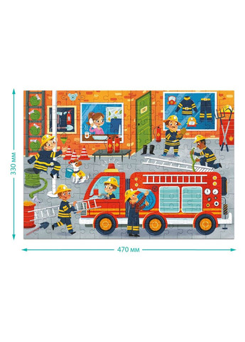 Пазл Профессии Пожарный 150 эл Dodo (322503767)