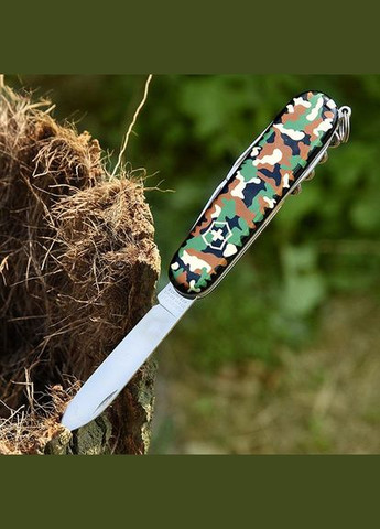 Комплект Ніж Spartan Camouflage 1.3603.94 + Подарункова коробка для ножа 91мм vix-2 Victorinox (317301523)