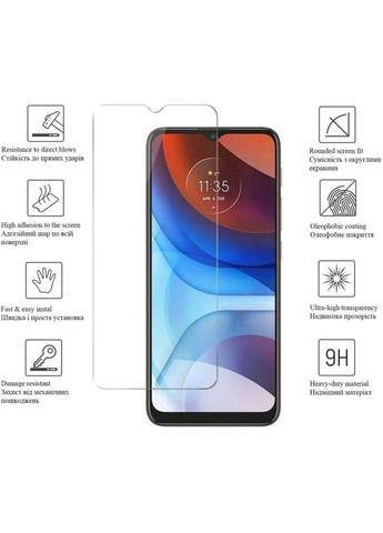 Стекло защитное (m434128) Drobak Motorola Moto E20 (367070372)