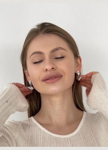 Сережки "Silver Futures" Le'Perle (329751187)