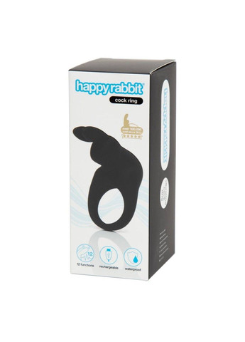 Эрекционное кольцо Rechargeable Rabbit Cock Ring Happy Rabbit (289384962)