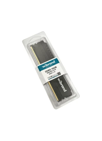 Оперативна пам'ять DDR5 16GB 5600MHz CL46 DIMM Heatsink Black (WI5600DDR5D/16GB) Wibrand (372794284)