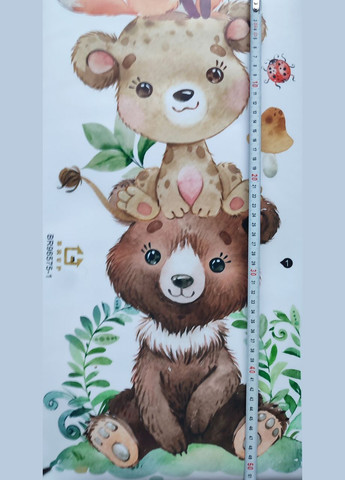 Виниловые наклейки на стену Зверята - царь горы (лист 60 х 90 см) Б442-6 BRUP (302241720)