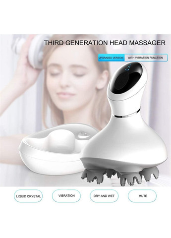 Гребінець зі світлотерапією, вібрацією та розпиленням для посилення росту волосся Jooki (360921256)