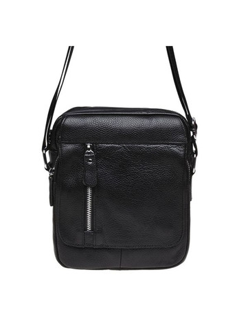 Сумка чоловіча шкіряна через плече K12051 Чорний Keizer (302008704)