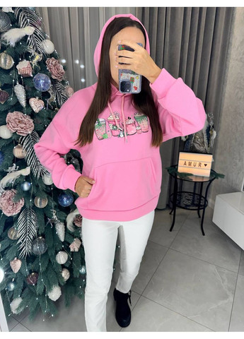 Худые oversize • тринитка на флисе • термонакат • ЗАМЕРЫ В ОПИСАНИИ DK/DL Мода без кордонів (370586171)