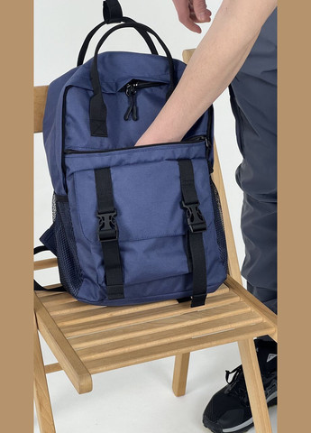 Молодежный рюкзак Канкун с ручками цвет синий материал оксфорд ToBeYou kankun (280930884)