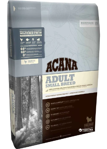 Сухой корм для взрослых собак мелких пород Adult Small Breed 340 г (a52334/064992523350) Acana (316319207)